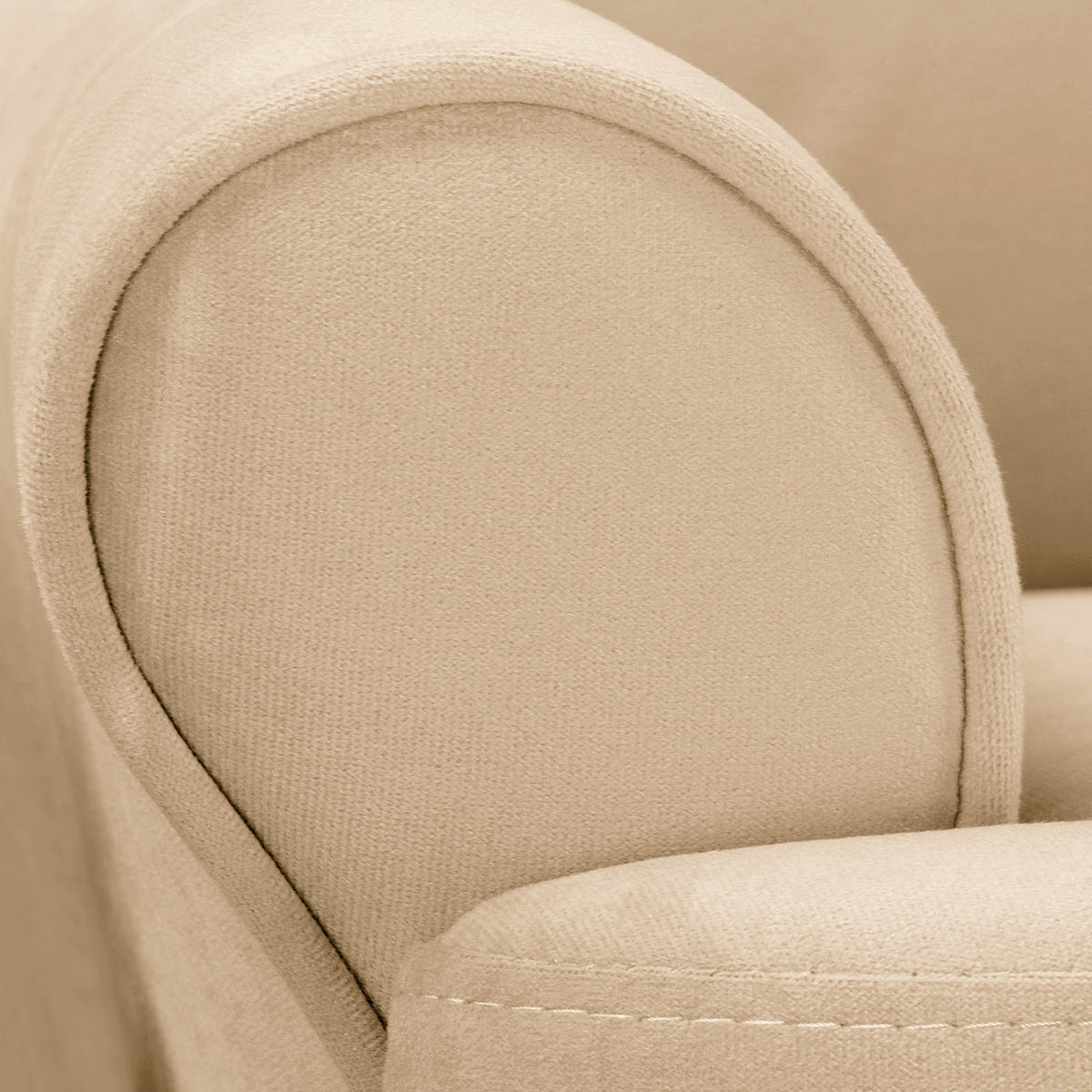 KINDERSESSEL Scandi Mini  - Beige, Design, Textil (60/74/69cm) - Livetastic