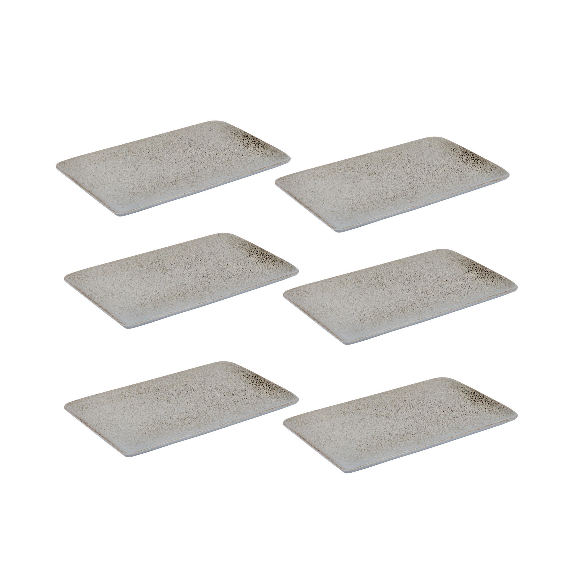 SERVIERPLATTEN-SET RAW  - Beige, Basics, Keramik (24/16/12cm) - Aida