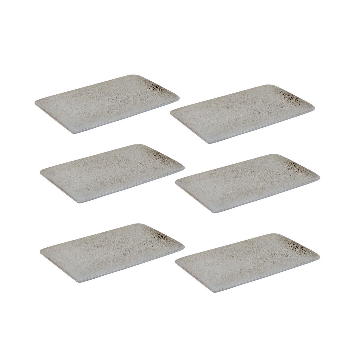 SERVIERPLATTEN-SET RAW  - Beige, Basics, Keramik (24/16/12cm) - Aida