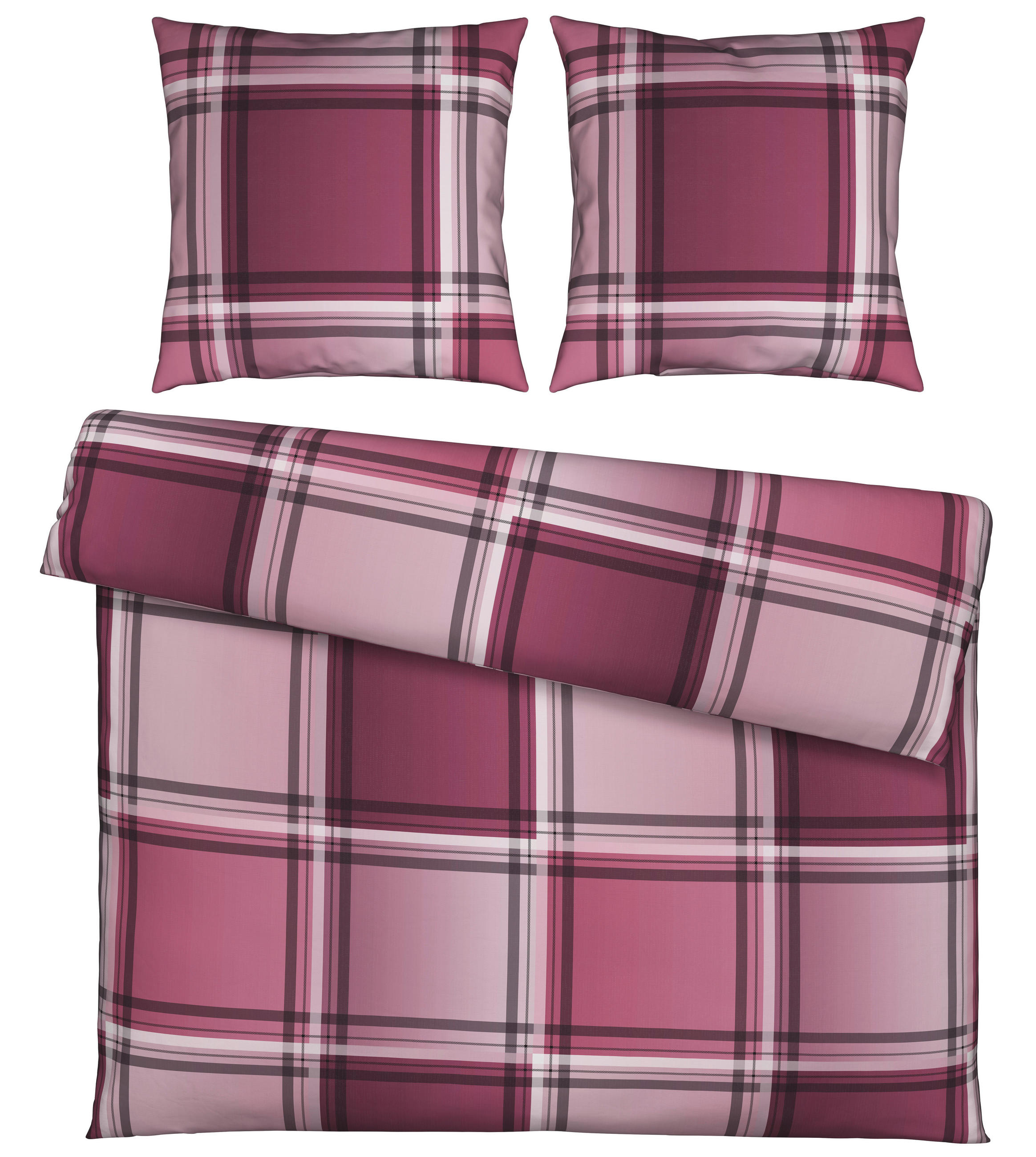 BETTWÄSCHE Winterblock Renforcé 200/200 cm  - Mauve, KONVENTIONELL, Textil (200/200cm) - Novel