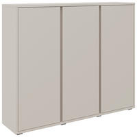 SCHUHSCHRANK Kaschmir  - Kaschmir/Anthrazit, KONVENTIONELL, Holzwerkstoff/Kunststoff (145/120/34cm) - Xora