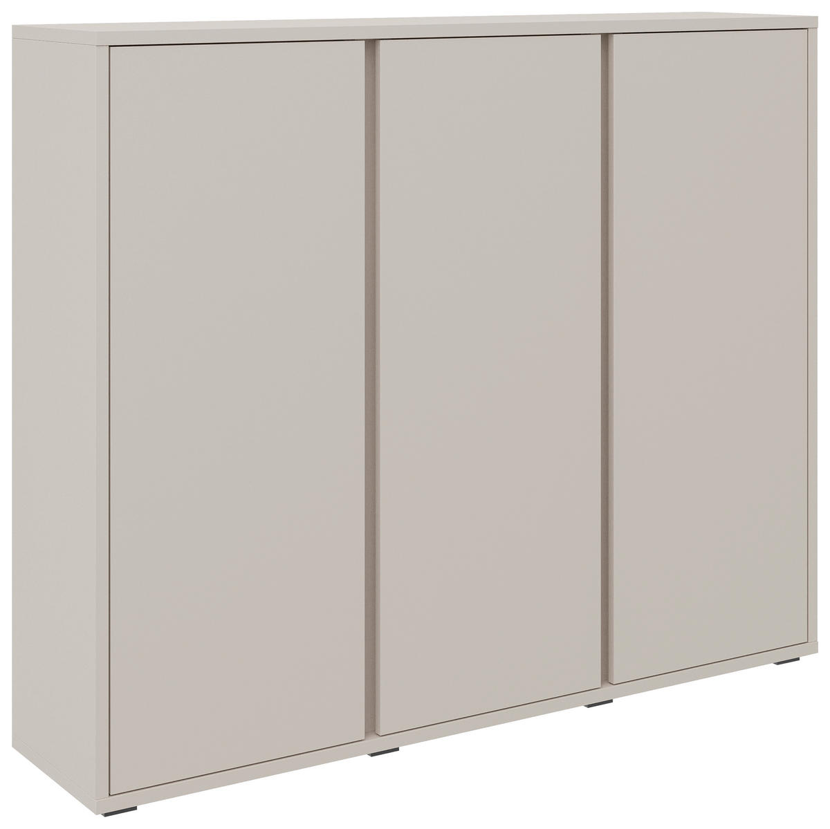 SCHUHSCHRANK Kaschmir  - Kaschmir/Anthrazit, KONVENTIONELL, Holzwerkstoff/Kunststoff (145/120/34cm) - Xora