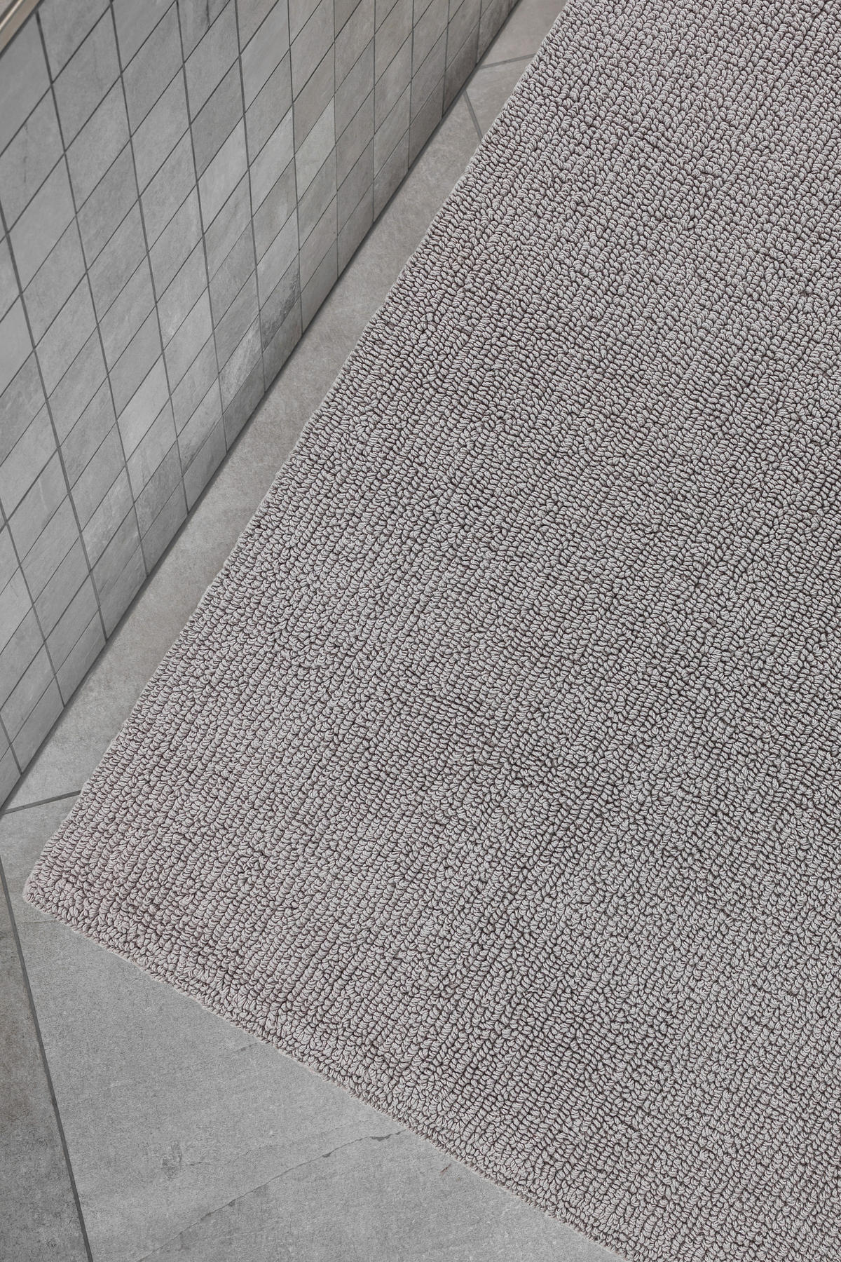 BADTEPPICH Bahamas Hellgrau 40/60 cm  - Hellgrau, Basics, Textil (40/60cm) - Schöner Wohnen