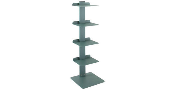 REGAL Mintgrün  40/120/26 cm  - Mintgrün, Design, Metall (40/120/26cm) - Novel