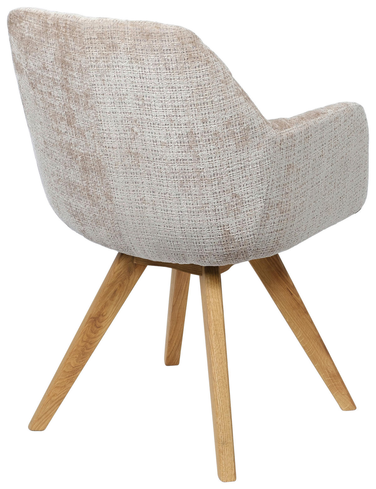 ARMLEHNSTUHL in Holz, Textil Beige  - Beige/Naturfarben, KONVENTIONELL, Holz/Textil (59/85/65cm) - Linea Natura