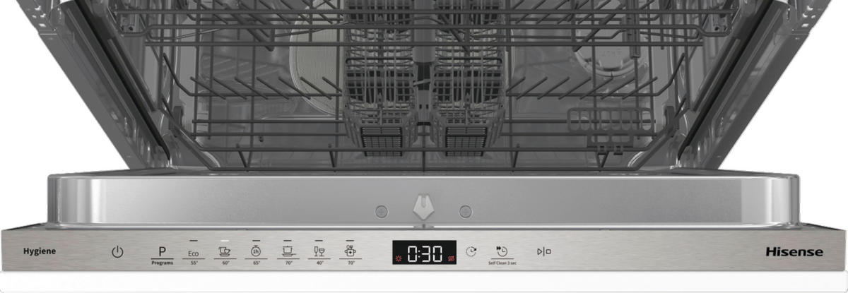 GESCHIRRSPÜLER HV642E90  - Edelstahlfarben, Basics, Metall (59,8/81,6/55,5cm) - Hisense