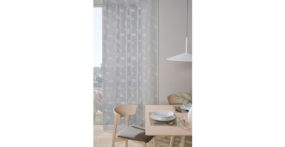 FERTIGVORHANG transparent  - Weiß, KONVENTIONELL, Textil (140/245cm) - Esposa