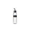 UNIVERSALFLASCHE ELLIPSE  - Transparent/Schwarz, KONVENTIONELL, Kunststoff (0,5l) - Mepal