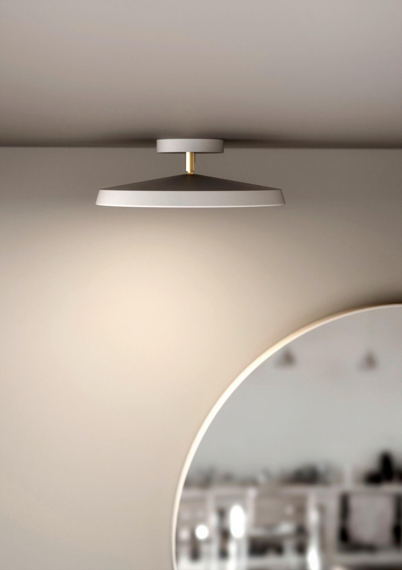 LED-DECKENLEUCHTE 30/11,8 cm   - Weiß, KONVENTIONELL, Metall (30/11,8cm) - Nordlux