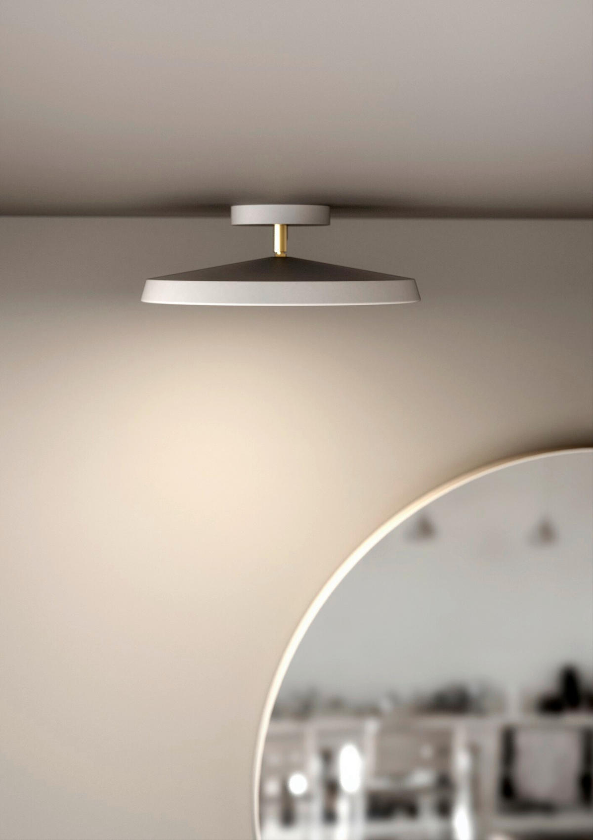 LED-DECKENLEUCHTE 30/11,8 cm   - Weiß, KONVENTIONELL, Metall (30/11,8cm) - Nordlux