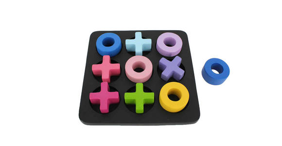 DEKOSPIEL - Blau/Pink, Design, Kunststoff (27/27/4,5cm) - Ambia Home