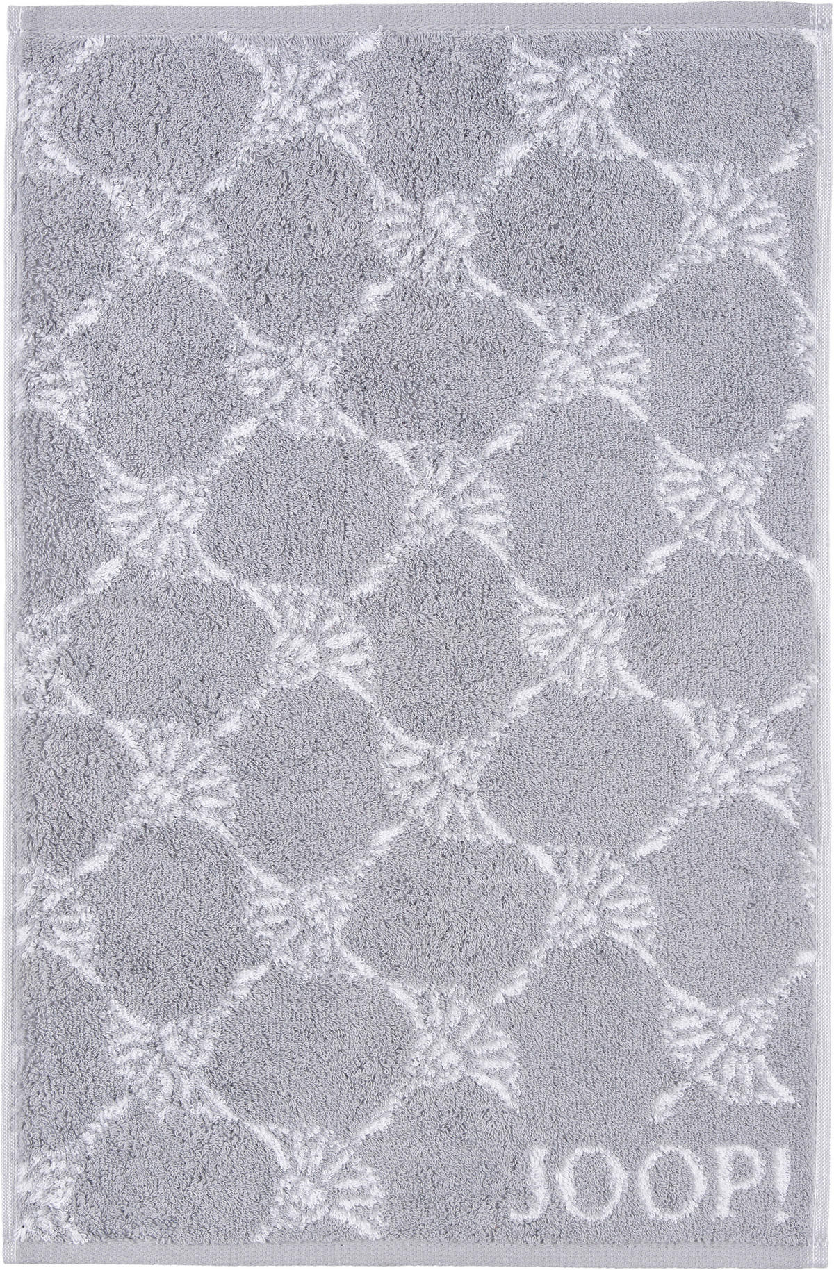 GÄSTETUCH Classic Cornflower Silberfarben 3-teilig 30/50 cm  - Silberfarben, Basics, Textil (30/50cm) - Joop!