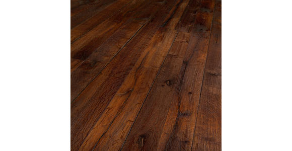 Landhausdiele Eiche smoked per m² - Eichefarben, LIFESTYLE, Holz (188,2/19/1,5cm) - Ambiente