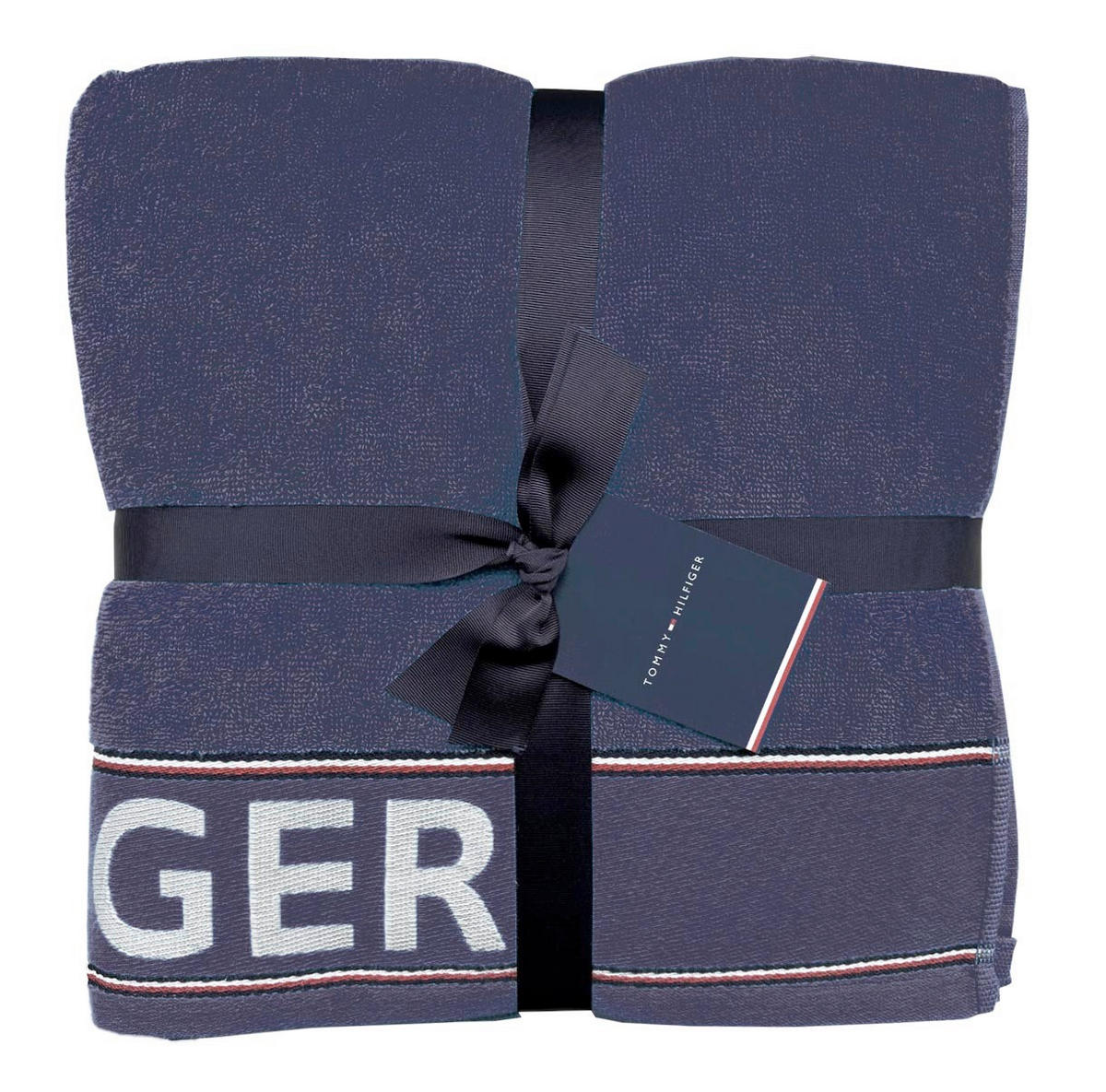 FROTTIERSET Degree Blau 5-teilig  - Blau, Basics, Textil - Tommy Hilfiger