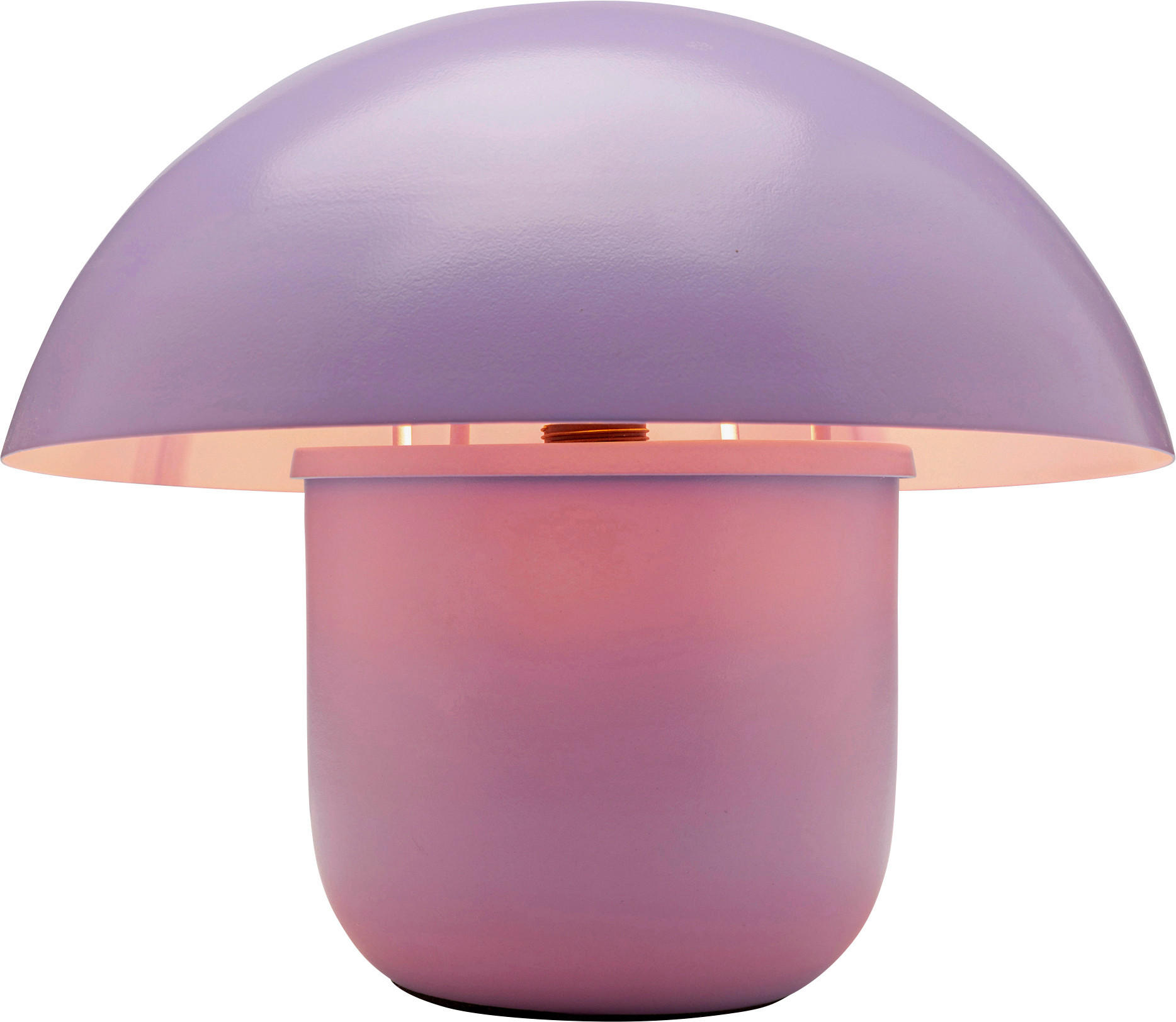 TISCHLEUCHTE Mushroom 29/27/29 cm   - Lila, MODERN, Metall (29/27/29cm) - Kare-Design