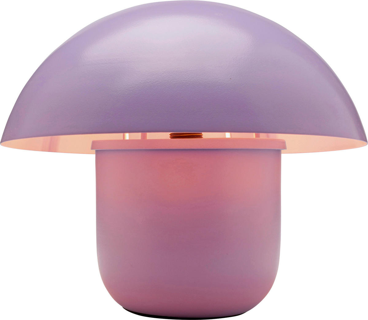 TISCHLEUCHTE Mushroom 29/27/29 cm   - Lila, MODERN, Metall (29/27/29cm) - Kare-Design