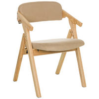 ARMLEHNSTUHL  in  - Beige, Basics, Holz/Textil (53/79/55cm) - MID.YOU
