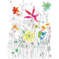 VLIESTAPETE Joli  - Multicolor, Design, Papier (184/248cm) - Komar