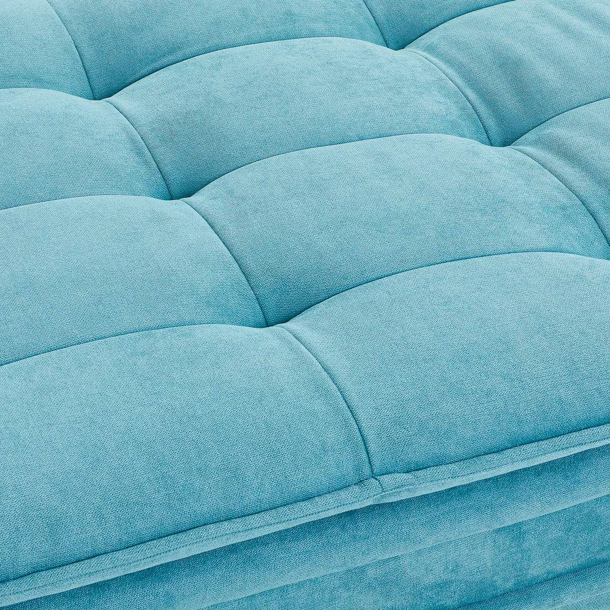 SCHLAFSOFA in Türkis  - Türkis/Schwarz, Design (194/100/90cm) - Ti'me