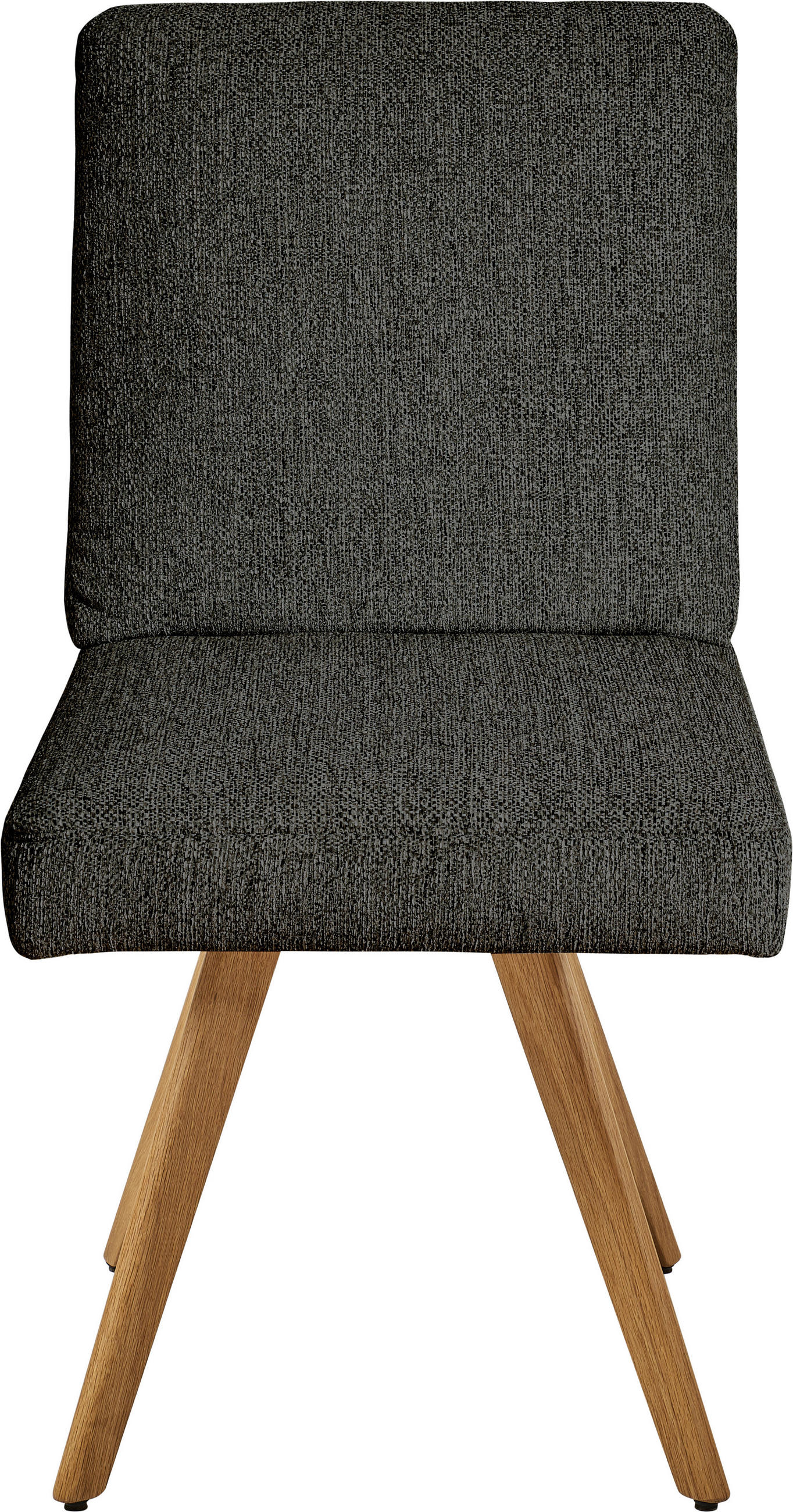 STUHL  in Flachgewebe Holz, Textil  - Eichefarben/Braun, Design, Holz/Textil (46/94/58cm) - Dieter Knoll