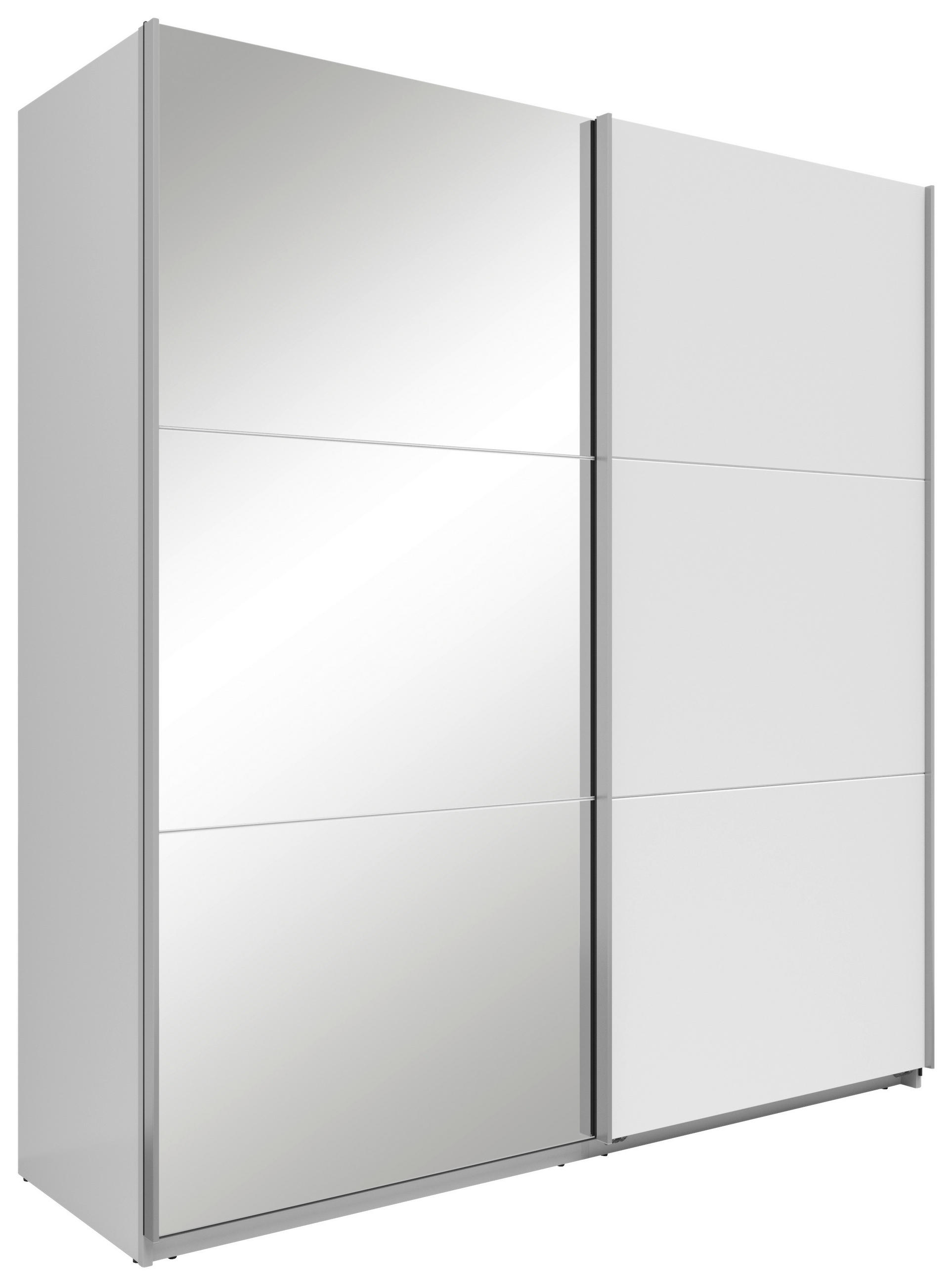 Boxxx Schwebetürenschrank Weiß 200x216x64 cm