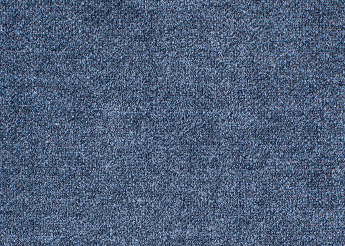 ECKSOFA in Flachgewebe Dunkelblau  235/166 cm  - Dunkelgrau/Schwarz, MODERN, Kunststoff/Textil (235/166cm) - Hom`in