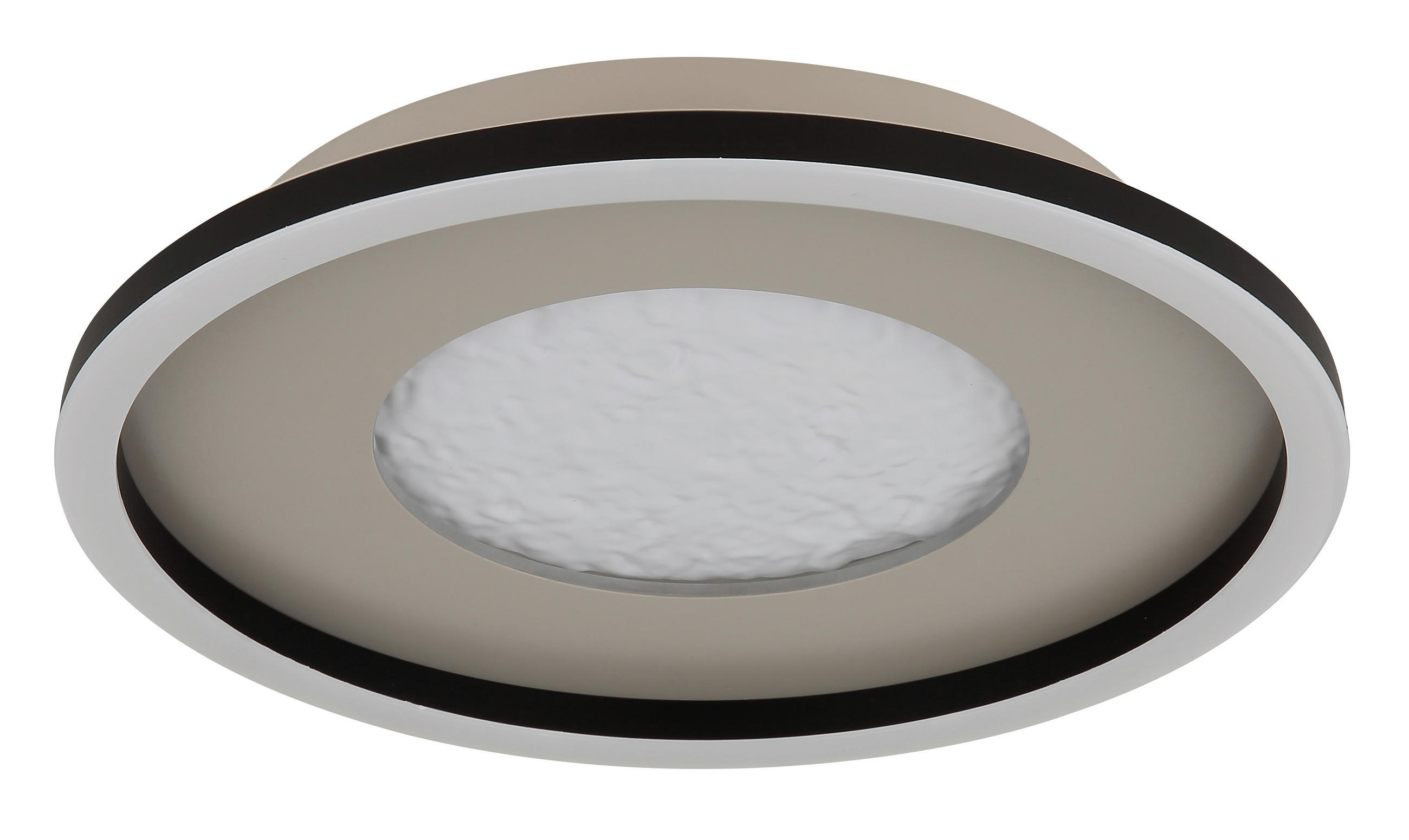 LED-DECKENLEUCHTE  33/5,7 cm    - Klar/Weiss, Basics, Kunststoff/Metall (33/5,7cm) - Globo