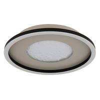 LED-DECKENLEUCHTE  33/5,7 cm    - Klar/Weiss, Basics, Kunststoff/Metall (33/5,7cm) - Globo