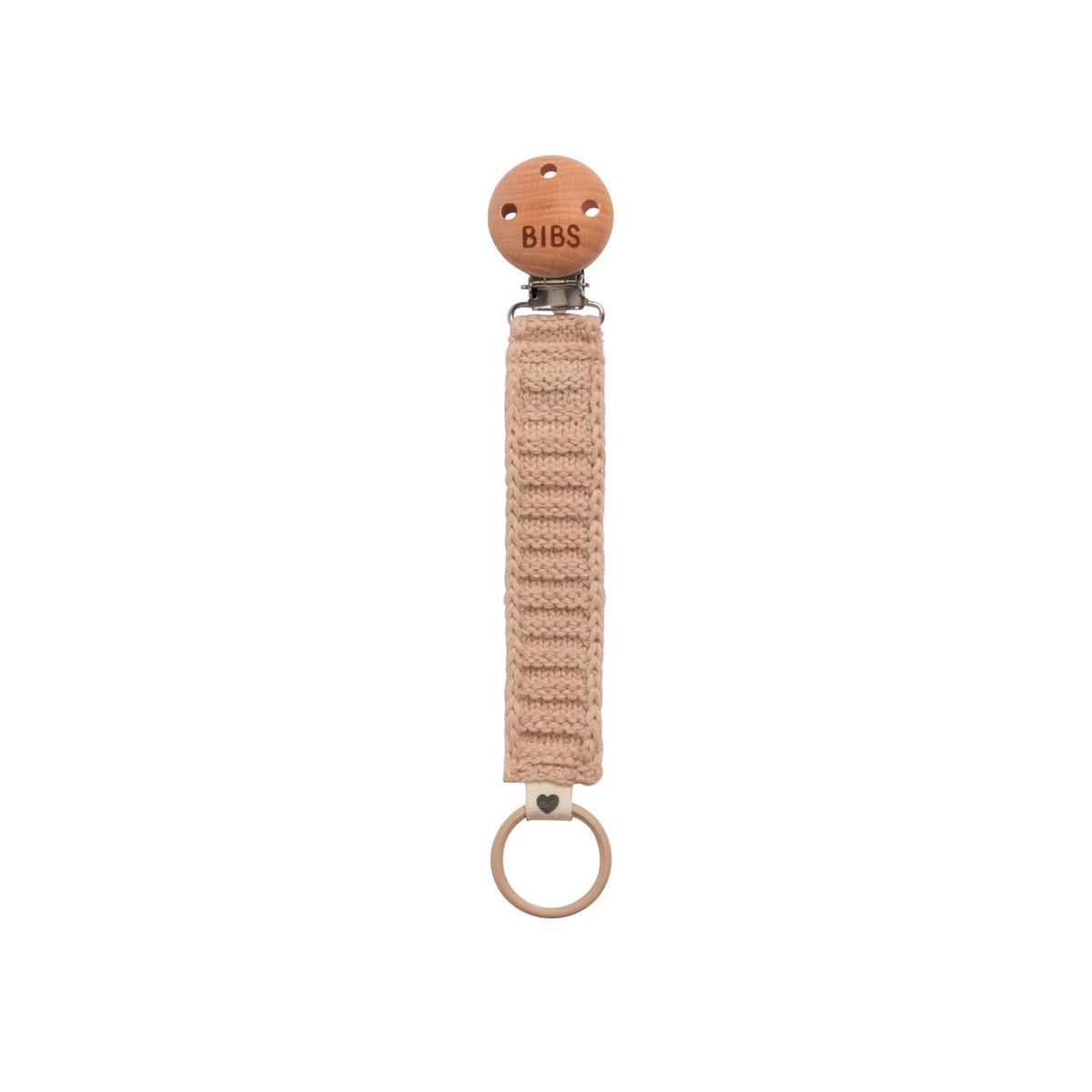 SCHNULLERKETTE 0 Monat(e)  - Hellgelb, Basics, Holz/Textil (7,8/18,9/2,2cm)