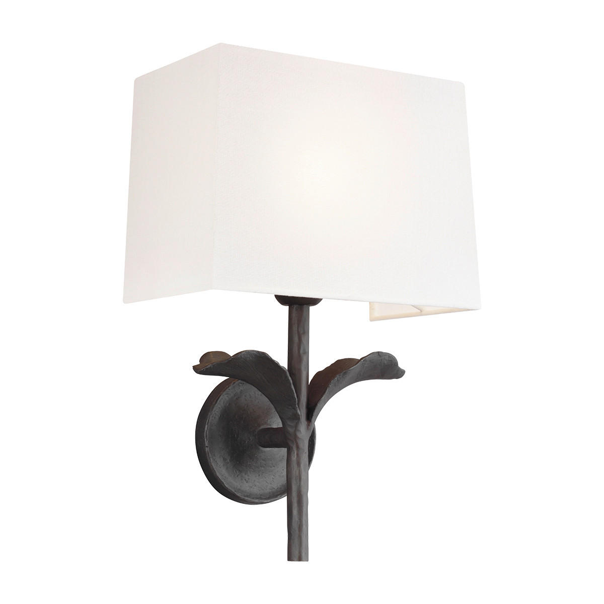 VÄGGLAMPA Georgia 27.9/16,5/42,5 cm   - mörkgrå, Basics, metall (27.9/16,5/42,5cm) - Elstead Lighting