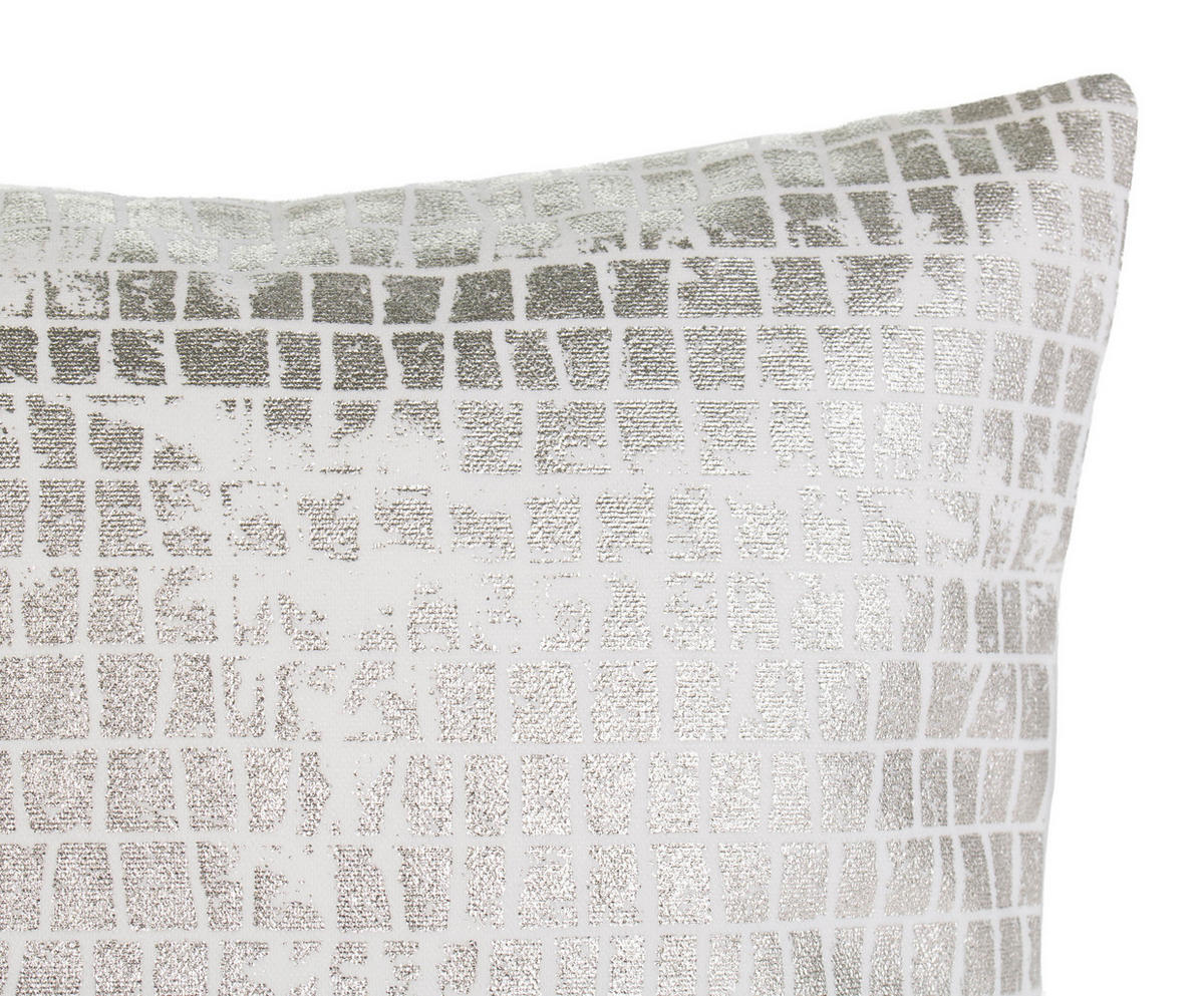 KISSENHÜLLE 40/60 cm  - Weiß, LIFESTYLE, Textil (40/60cm) - Novel
