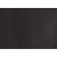 ECKSOFA Rivello in Echtleder Dunkelbraun  328/193 cm  - Dunkelbraun/Schwarz, Design, Leder/Metall (328/193cm) - Dieter Knoll