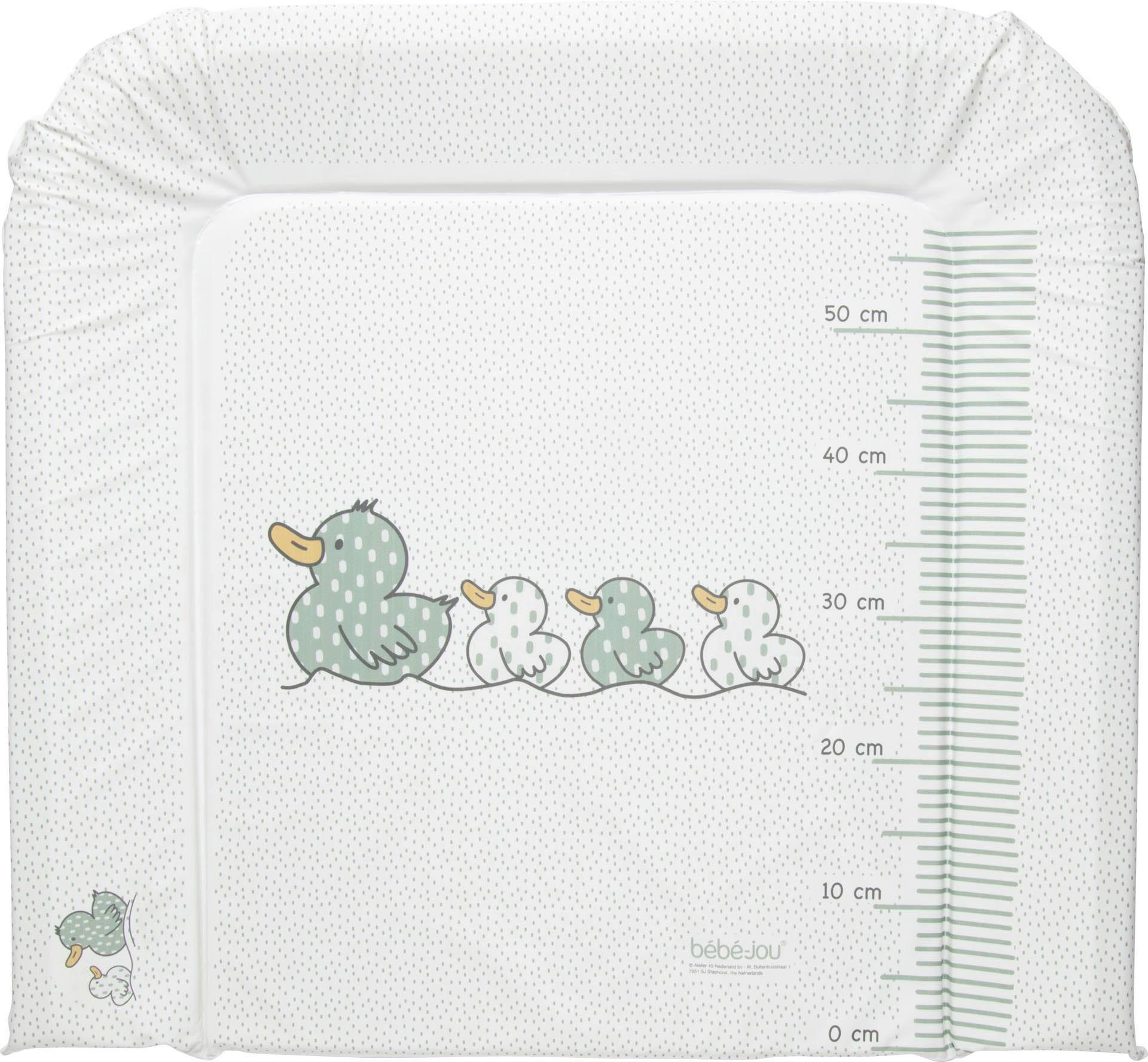 WICKELAUFLAGE - Pastellgrün, Basics, Kunststoff (72/77/6.5cm) - Bebe Jou