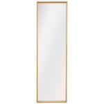 WANDSPIEGEL 42,5/142,5/5 cm    - Eichefarben, Design, Glas/Holz (42,5/142,5/5cm) - Xora