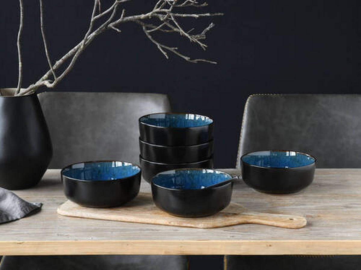 MÜSLISCHALENSET 6-teilig  - Hellblau, Trend, Keramik - Creatable