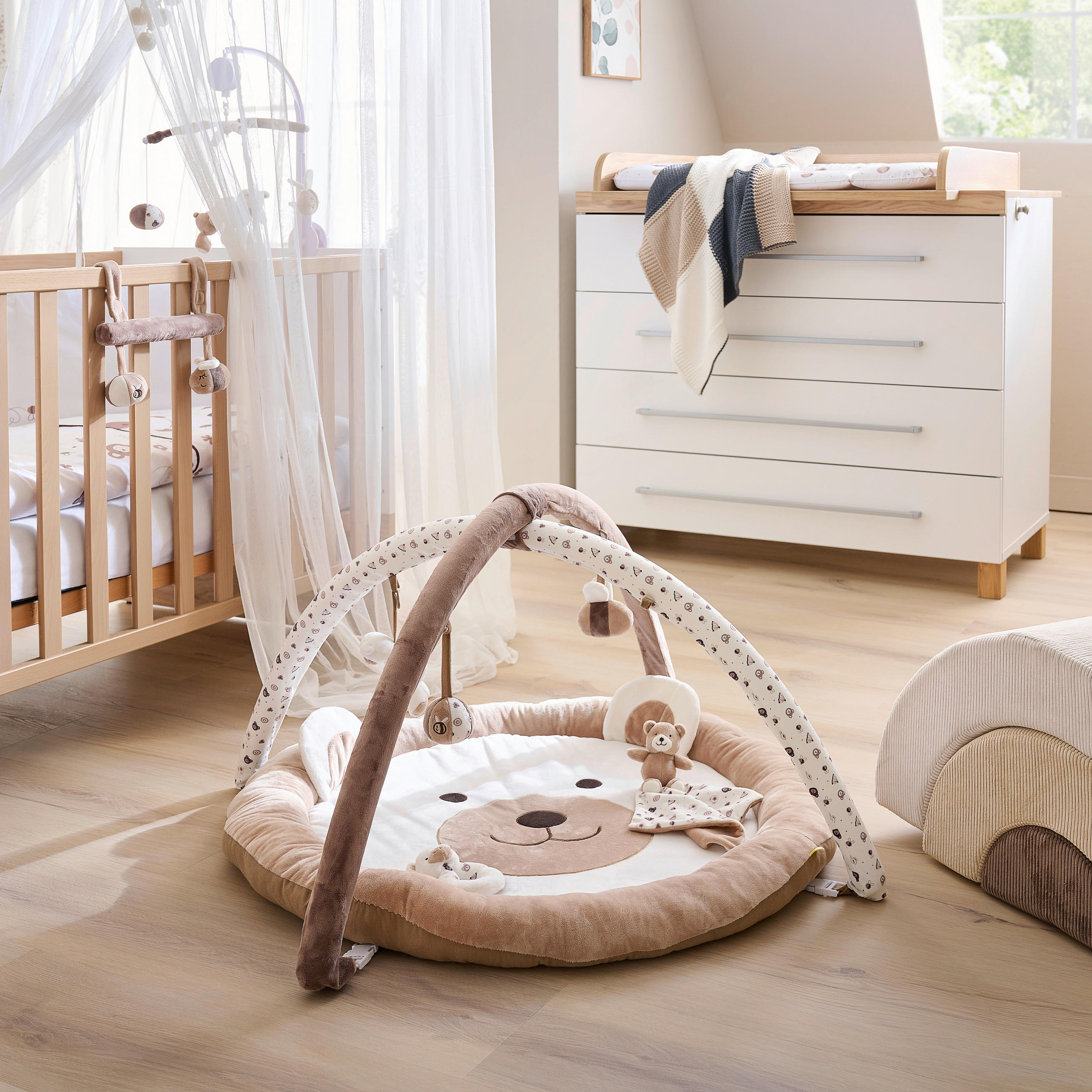 SPIELBOGEN - Beige/Creme, Basics, Textil (80cm) - Patinio