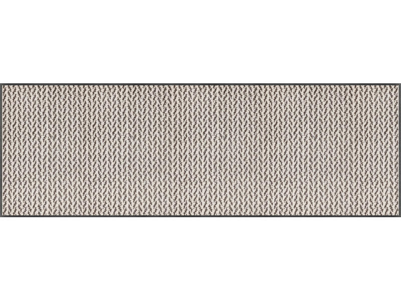 KÜCHENLÄUFER 60/180 cm Duo Latte Beige  - Beige, KONVENTIONELL, Kunststoff (60/180cm) - wash+dry
