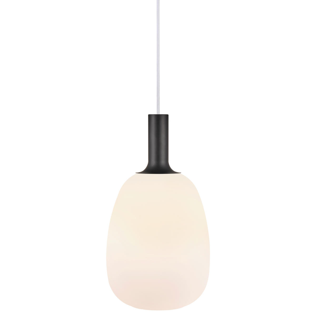 HÄNGELEUCHTE 43/343 cm  - Messingfarben/Schwarz, Basics, Glas/Metall (43/343cm) - Nordlux