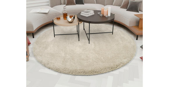 HOCHFLORTEPPICH 200 cm Longo Beige  - Beige, KONVENTIONELL, Textil (200cm) - Novel