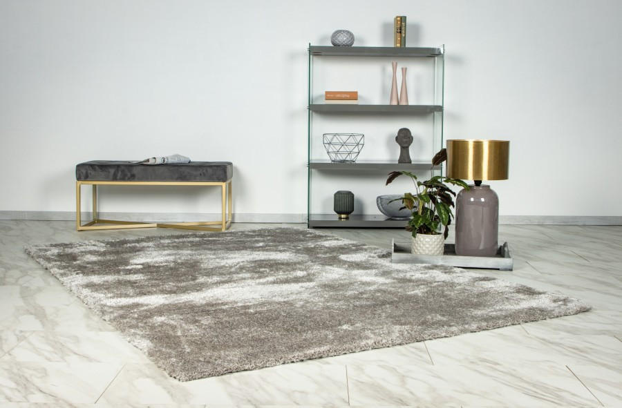 KOSMATINEC Glamour  80/150 cm  tkano  srebrne barve  - srebrne barve, Basics, tekstil (80/150cm)