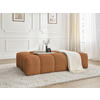HOCKER EVEREST Flachgewebe Orange  - Schwarz/Orange, MODERN, Kunststoff/Textil (166/100/40cm)