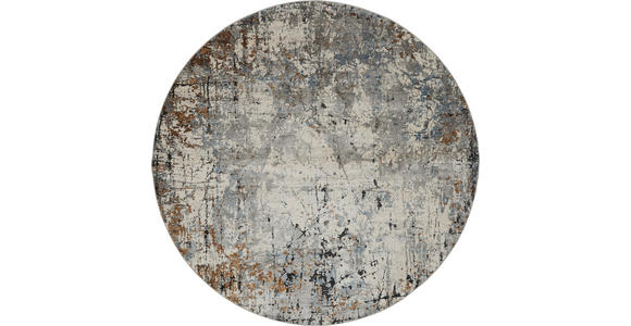 WEBTEPPICH 200 cm Poseidon Grau, Multicolor  - Multicolor/Grau, Design, Naturmaterialien/Textil (200cm) - Dieter Knoll