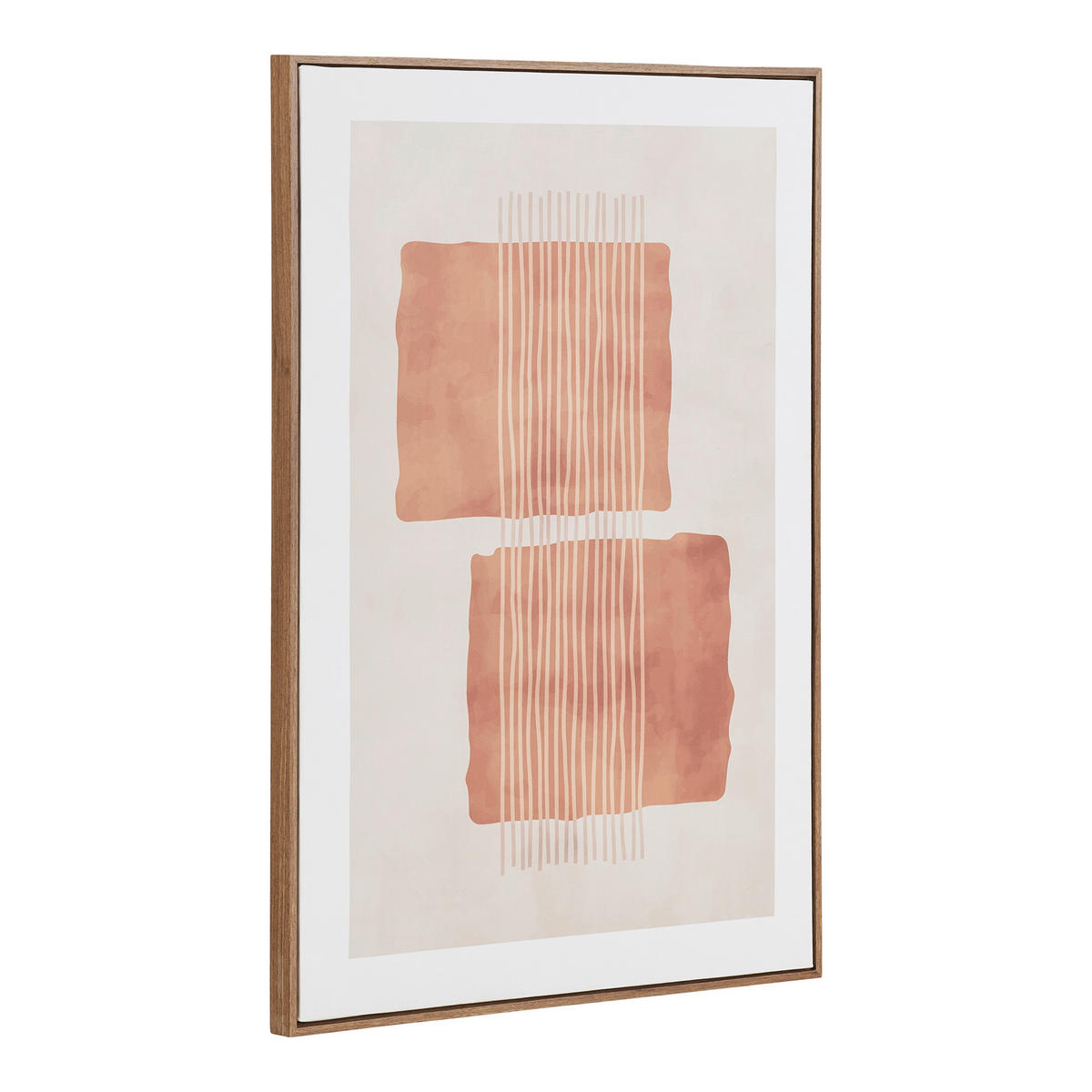 LEINWANDBILD Abstraktes Beige  - Beige/Naturfarben, Basics, Holzwerkstoff/Textil (50/70/2,5cm)