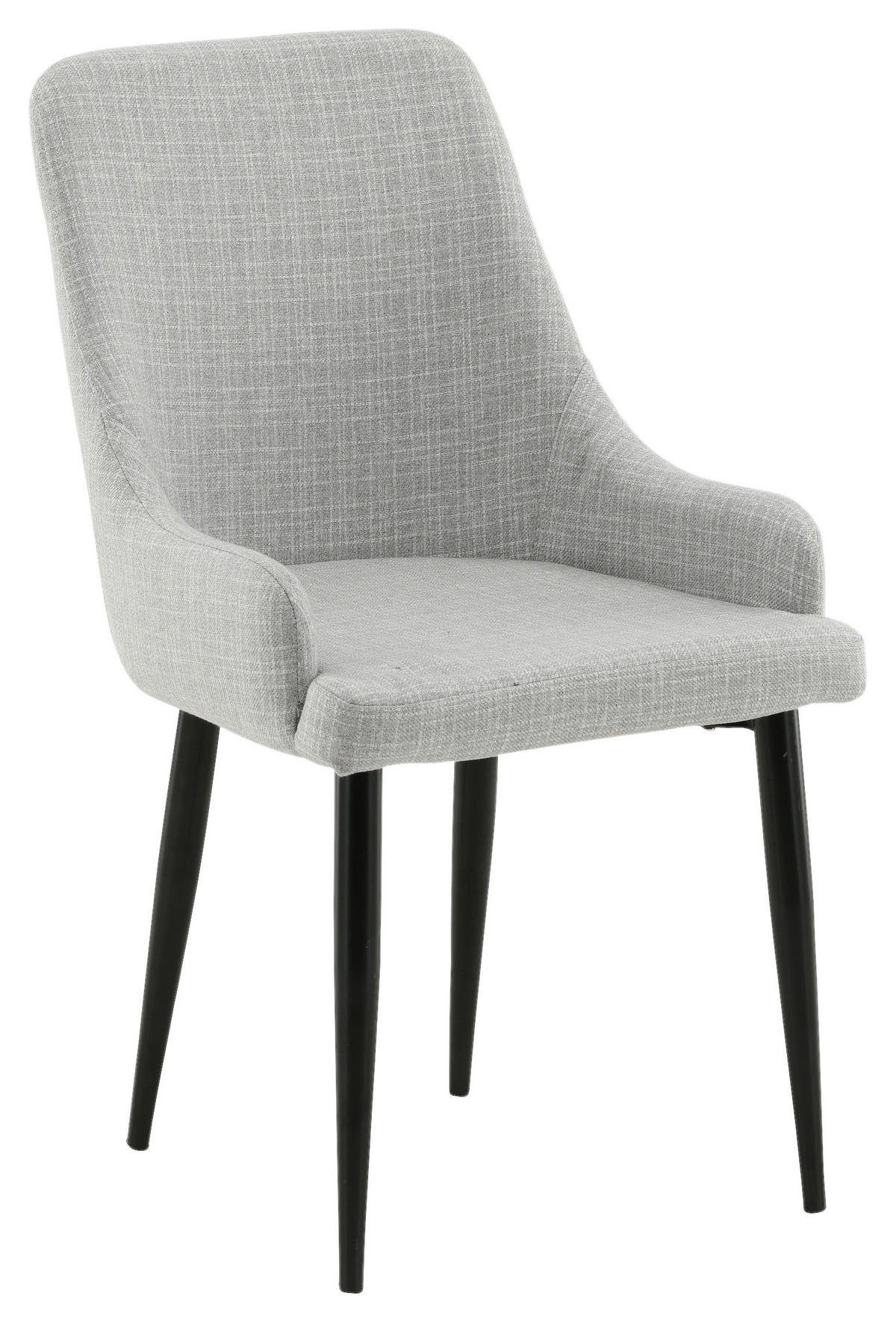 STOLSET 2 styck stål textilväv  - vit, Design, metall/textil (49/86/58cm) - Livetastic
