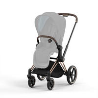 KINDERWAGENGESTELL Priam  - Roségold/Schwarz, Basics, Metall (60/98,5-108/92-83cm) - Cybex