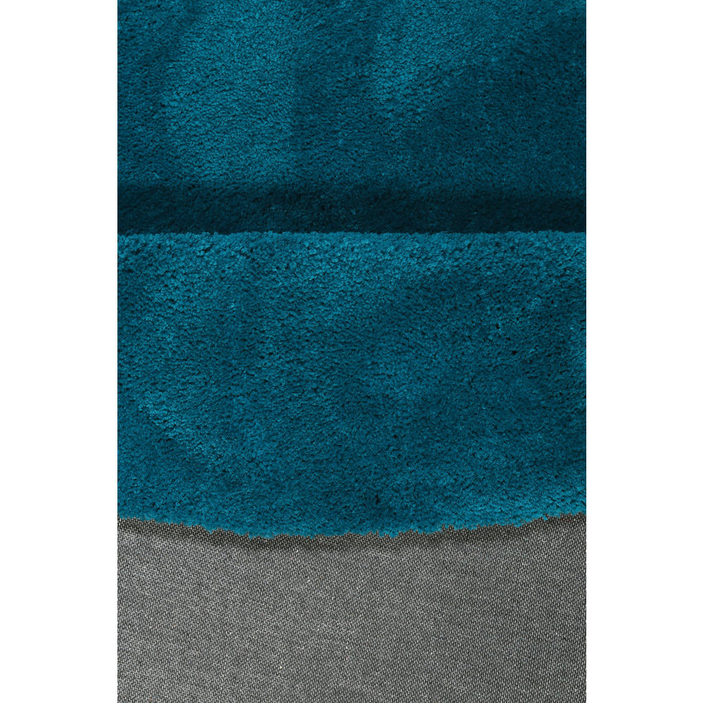 Thumbnail - Esprit Hochflorteppich Relaxx, Türkis, Textil, Uni, rund, Textiles Vertrauen - Oeko-Tex®, für Fußbodenheizung geeignet, ...