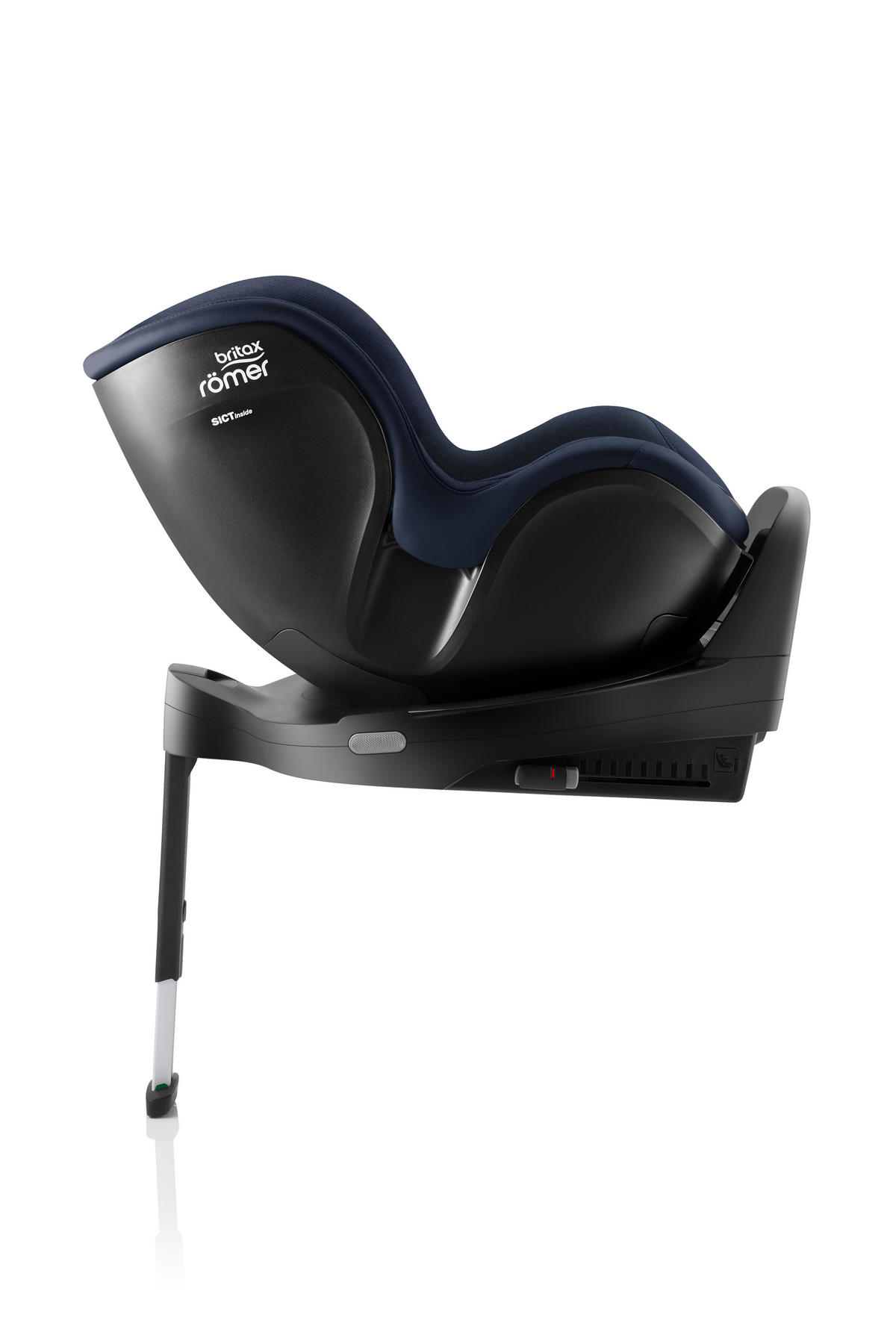 REBOARDER-KINDERSITZ Dualfix Pro M  - Blau/Dunkelblau, Basics, Kunststoff/Textil (44/48/74cm) - Britax Römer