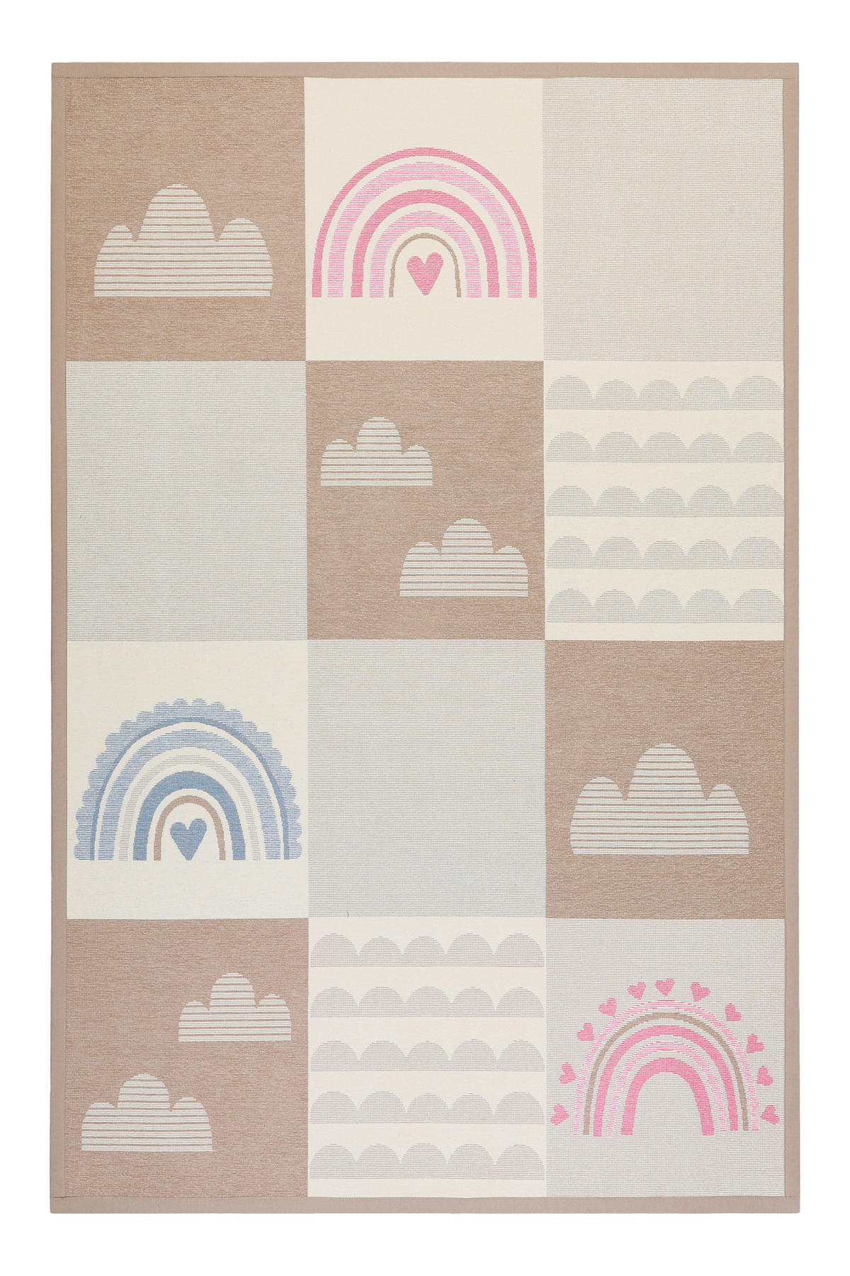 KINDERTEPPICH 160/230 cm Lovely Rainbow  - Beige, Trend, Textil (160/230cm) - Esprit