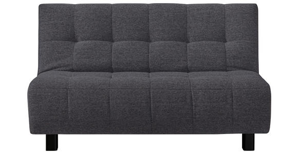 SCHLAFSOFA Juice in Grau  - Schwarz/Grau, Design, Textil/Metall (145/92/102cm) - Novel