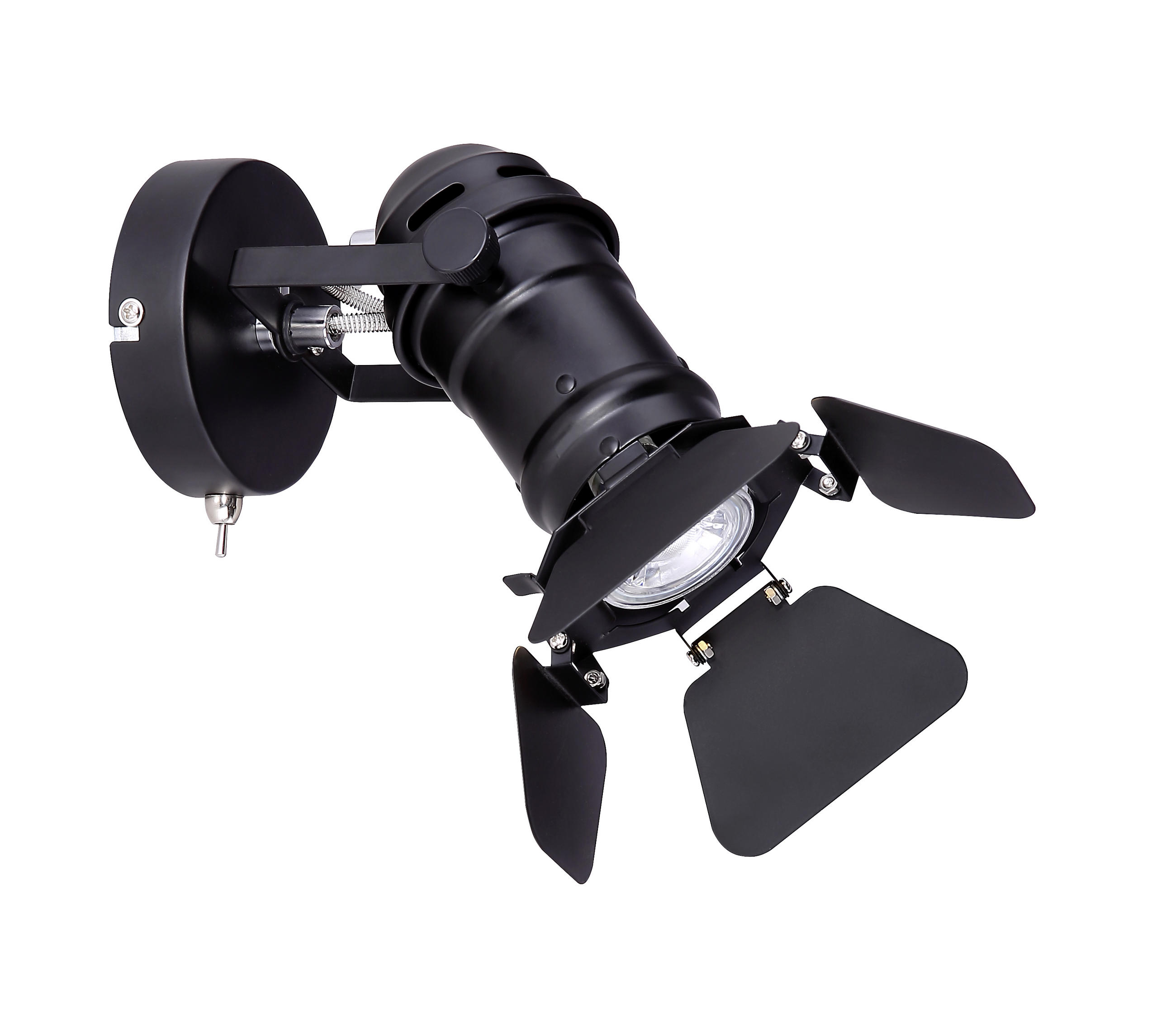 STRAHLER 16/24,5/21,5 cm   - Schwarz, Trend, Metall (16/24,5/21,5cm) - Globo